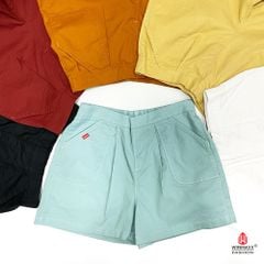 C68 - Quần Short Kaki Nữ Lưng Bản Thun Sau Seven Stars C68