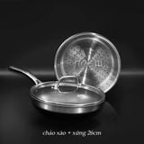  XỬNG HẤP INOX 304 - SIZE 26CM/28CM 