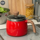  NỒI CHIÊN NGẬP DẦU KÈM RỔ HẤP - ĐỎ 
