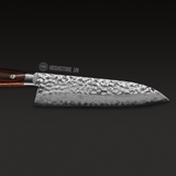  DAO NHẬT SANTOKU YASUDA HAMONO THÉP VG10 VÂN DAMASCUS 180MM 