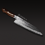  DAO NHẬT SANTOKU YASUDA HAMONO THÉP VG10 VÂN DAMASCUS 180MM 