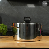  NỒI INOX TRƠN 3 LỚP - SIZE 22CM (KY) 