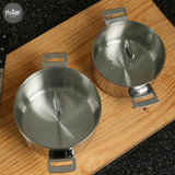  NỒI INOX TRƠN 3 LỚP - SIZE 22CM (KY) 