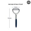 DỤNG CỤ NẠO VỎ CỦ QUẢ CẦM TAY, LƯỠI DAO INOX 420 
