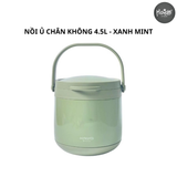  NỒI Ủ CHÂN KHÔNG 4.5L - XANH MINT 