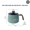  NỒI CHIÊN NGẬP DẦU KÈM RỔ HẤP - XANH MINT 
