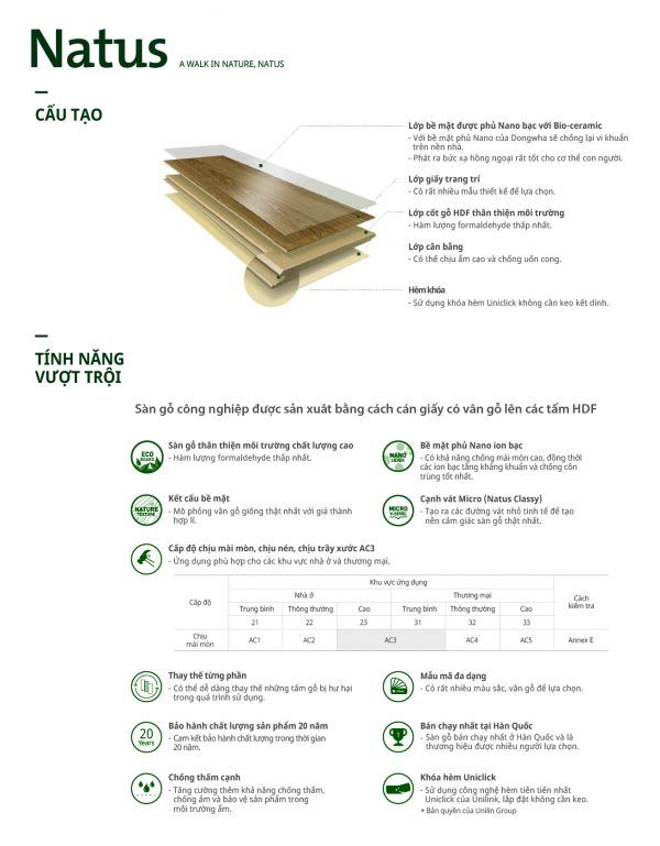 Sàn gỗ Natus Trendy NT001 – CHIK OAK