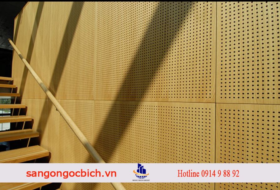 Gỗ tiêu âm rãnh dọc Remak® Wooden Acoustic Slotted