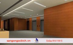 Gỗ tiêu âm rãnh vuông Remak® Wooden Acoustic Caro
