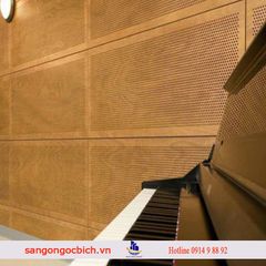 Gỗ tiêu âm rãnh dọc Remak® Wooden Acoustic Slotted