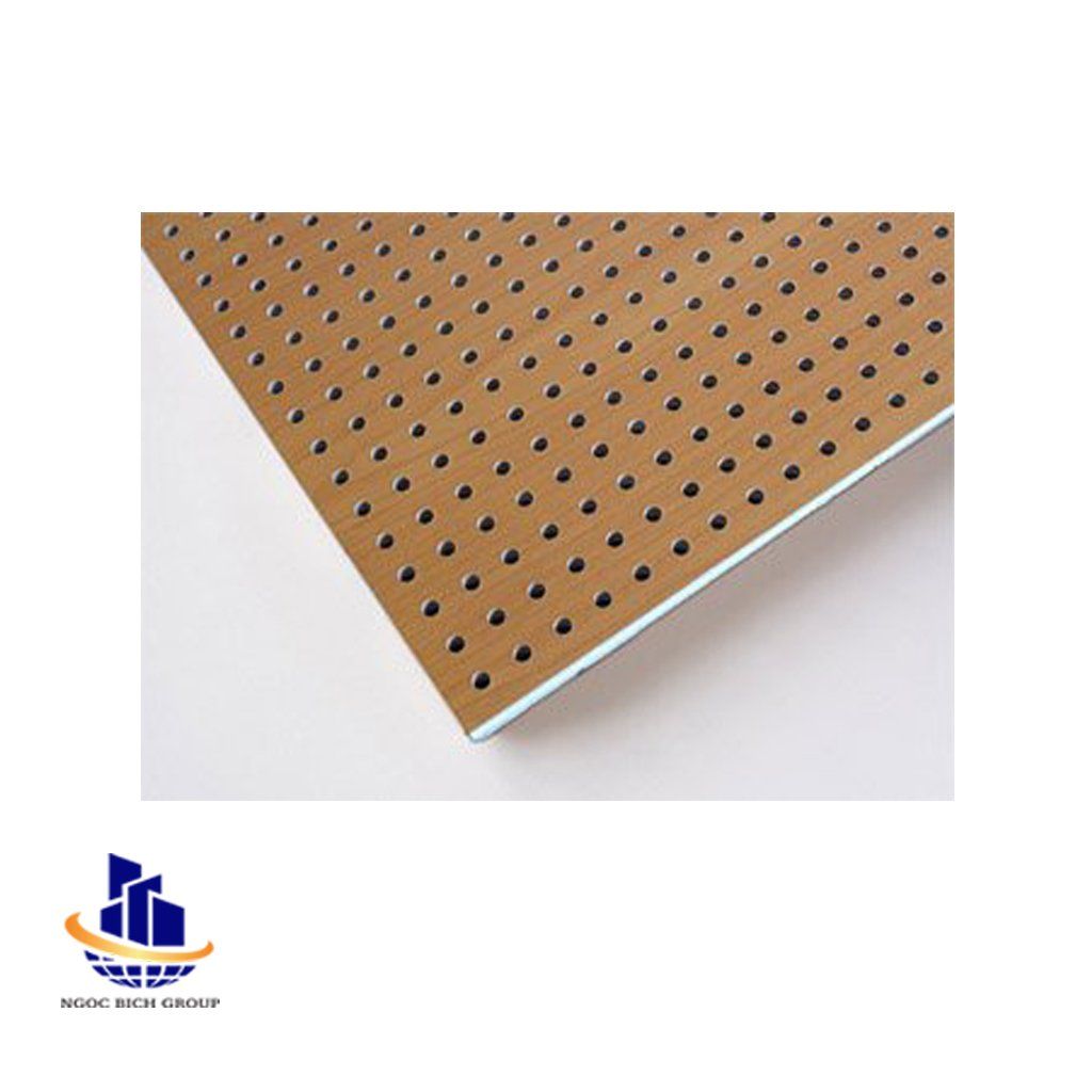 Tấm nhựa PVC tiêu âm đục lỗ 12mm