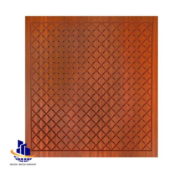 Gỗ tiêu âm rãnh vuông Remak® Wooden Acoustic Caro