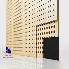 Tấm nhựa PVC tiêu âm soi rãnh