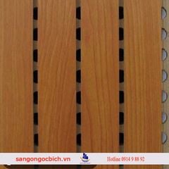 Gỗ tiêu âm rãnh dọc Remak® Wooden Acoustic Slotted