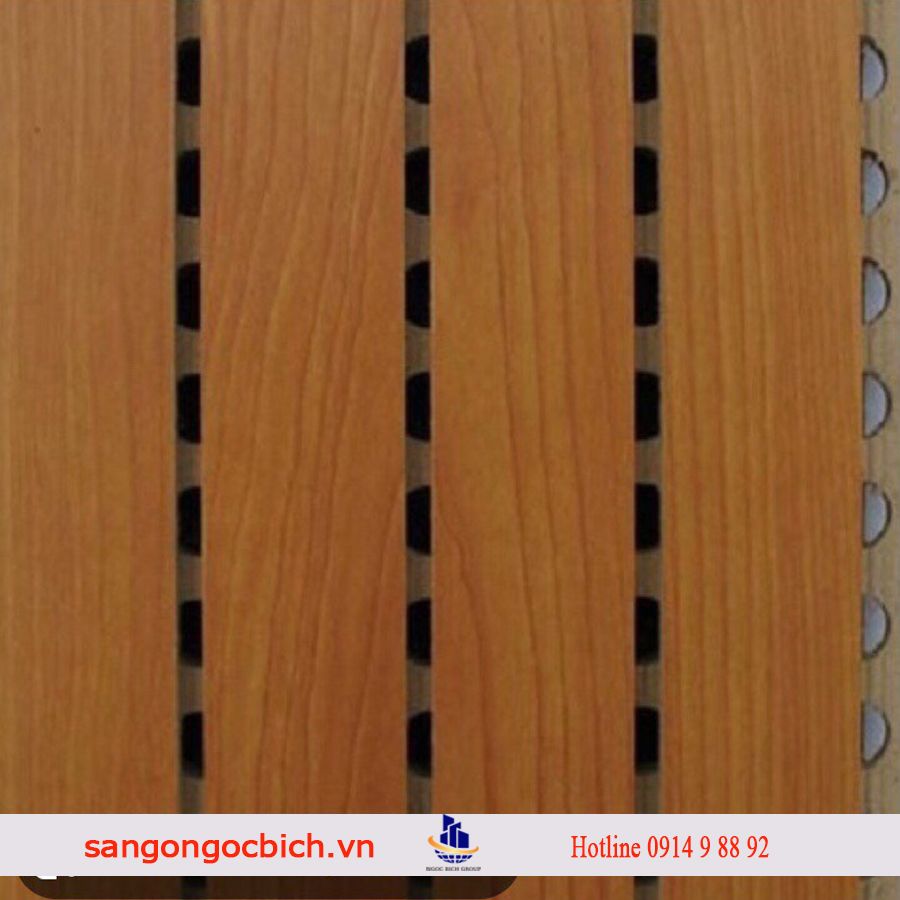Gỗ tiêu âm rãnh vuông Remak® Wooden Acoustic Caro