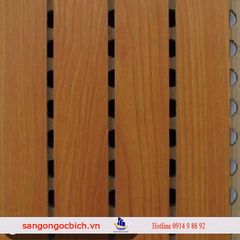 Gỗ tiêu âm rãnh vuông Remak® Wooden Acoustic Caro