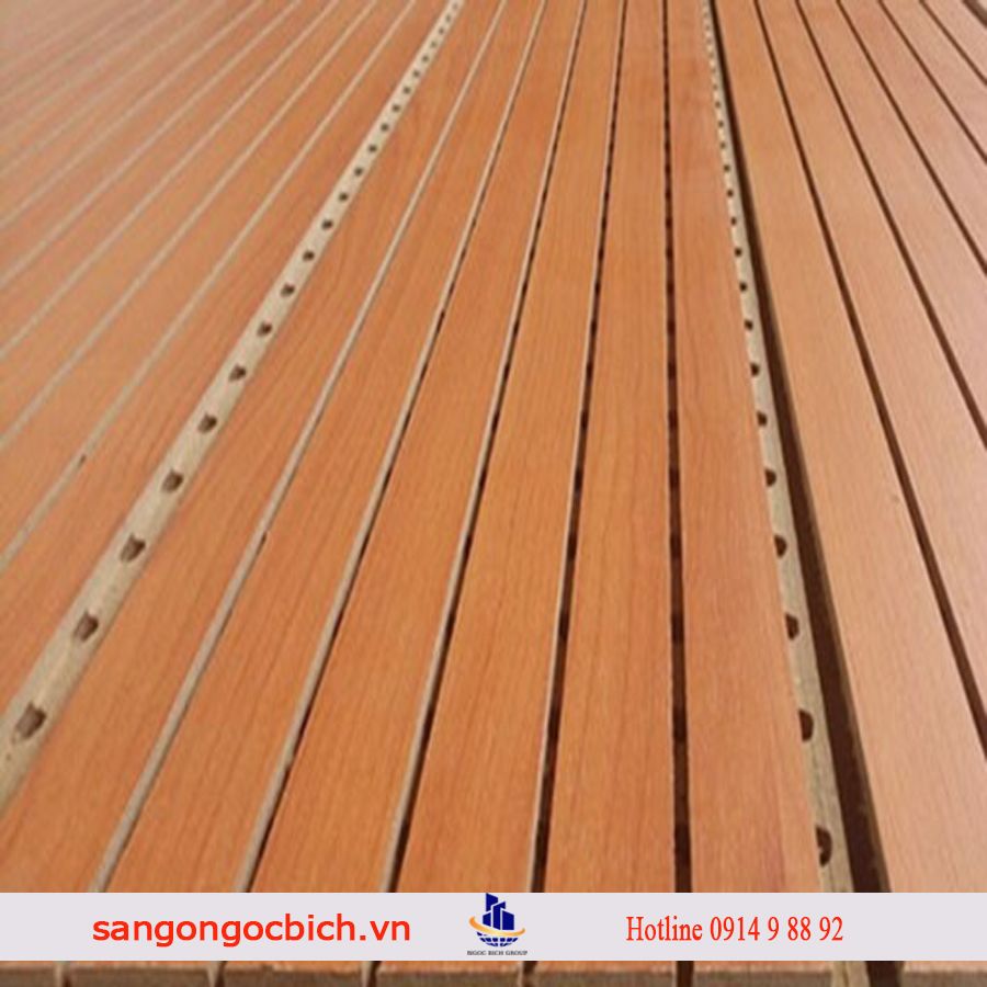 Gỗ tiêu âm soi rãnh Remak® woodlen Acoustic Linear