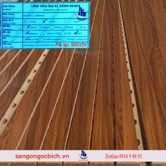 Gỗ tiêu âm xẻ rãnh Remix 15mm lõi thường