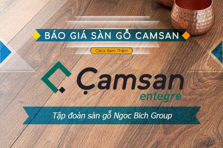 Sàn Gỗ Camsan 8mm 4545 (Hèm V Độc Quyền)