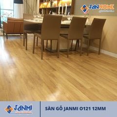 Sàn gỗ JANMI W19 - 12mm bản nhỏ