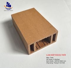 Thanh lam hộp ngoài trời  100x50