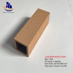 Thanh lam hôp ngoài trời  50x50