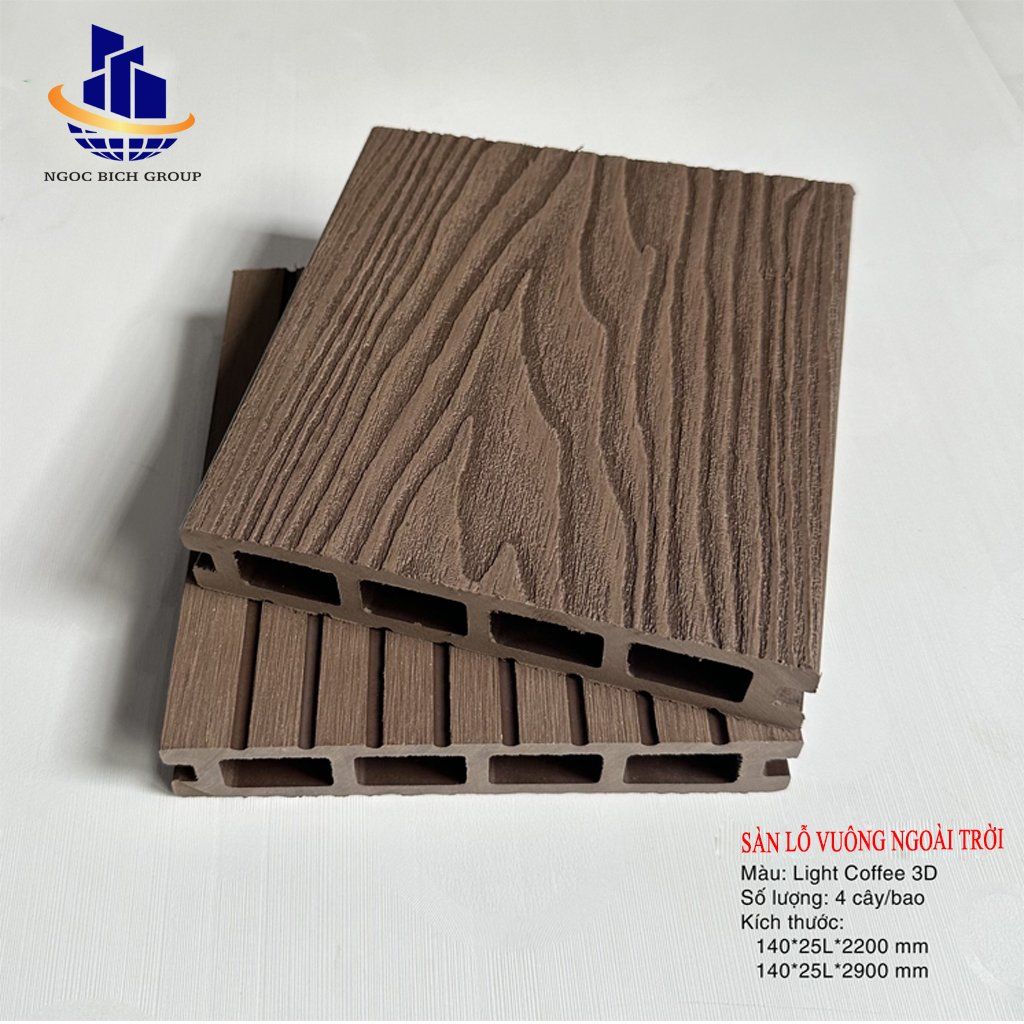 Sàn Lỗ Vuông 3D 140x25Lx2200mm