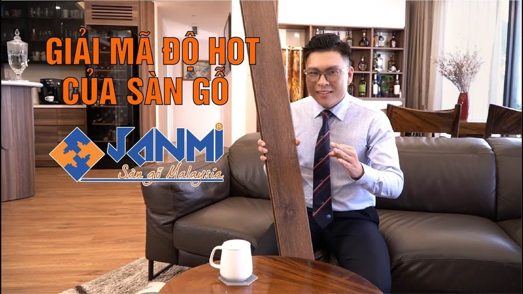 Sàn gỗ JANMI O122 12mm bản nhỏ