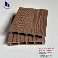 Sàn Lỗ Vuông 3D 140x25Lx2200mm