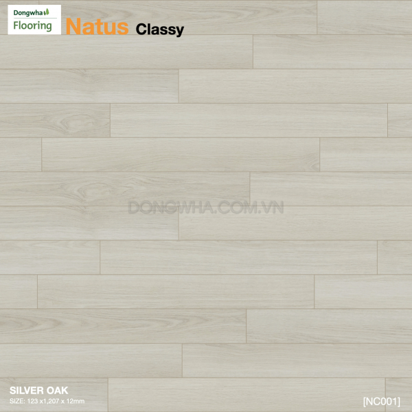 Sàn gỗ Natus classy NC001 – SILVER OAK
