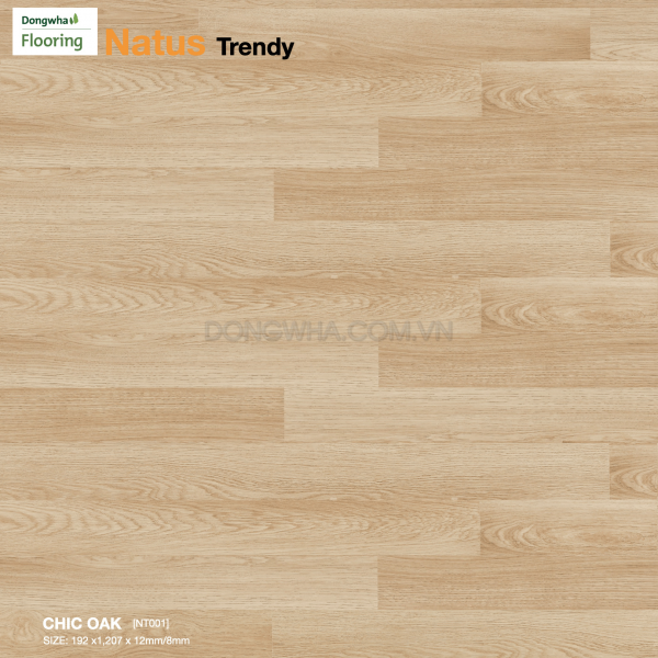 Sàn gỗ Natus Trendy NT001 – CHIK OAK