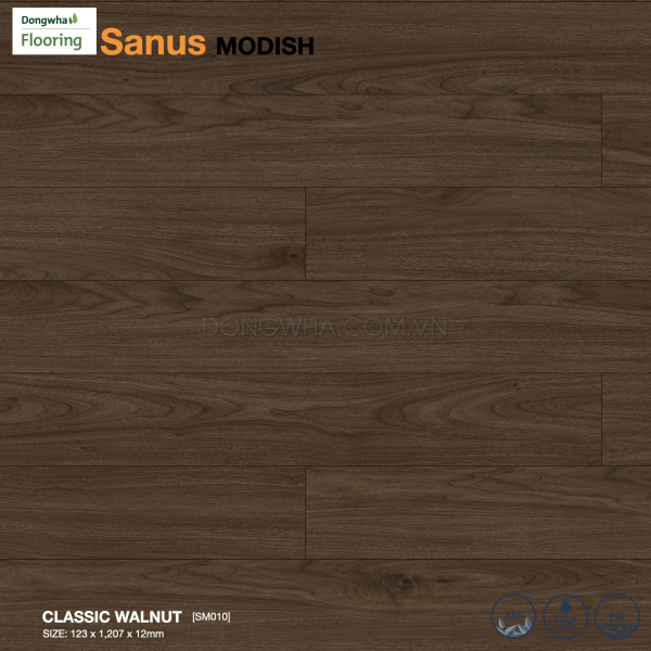 Sàn gỗ Sanus SM004 – LUNA OAK