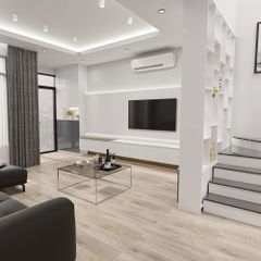 Sàn gỗ JANMI O122 12mm bản nhỏ