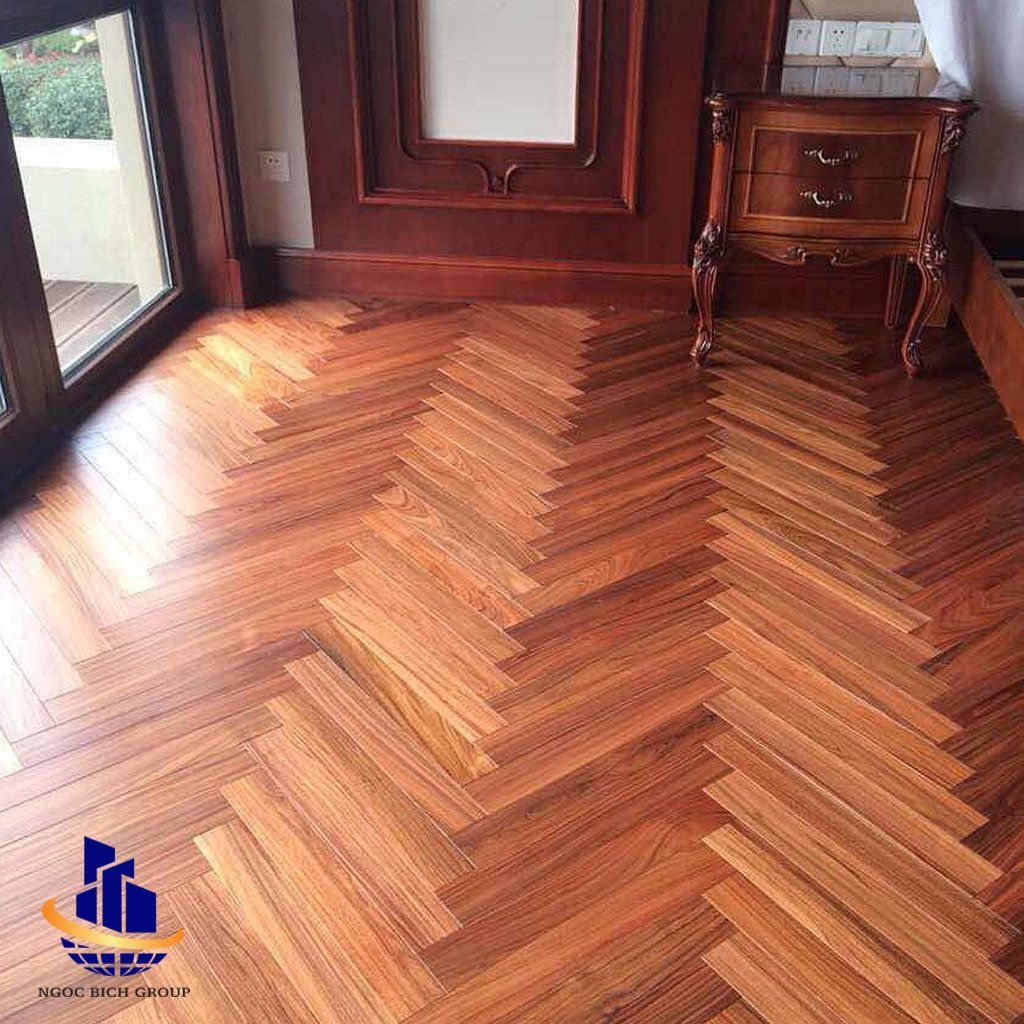 Sàn Gỗ Kaindl Xương Cá 8mm – K4378