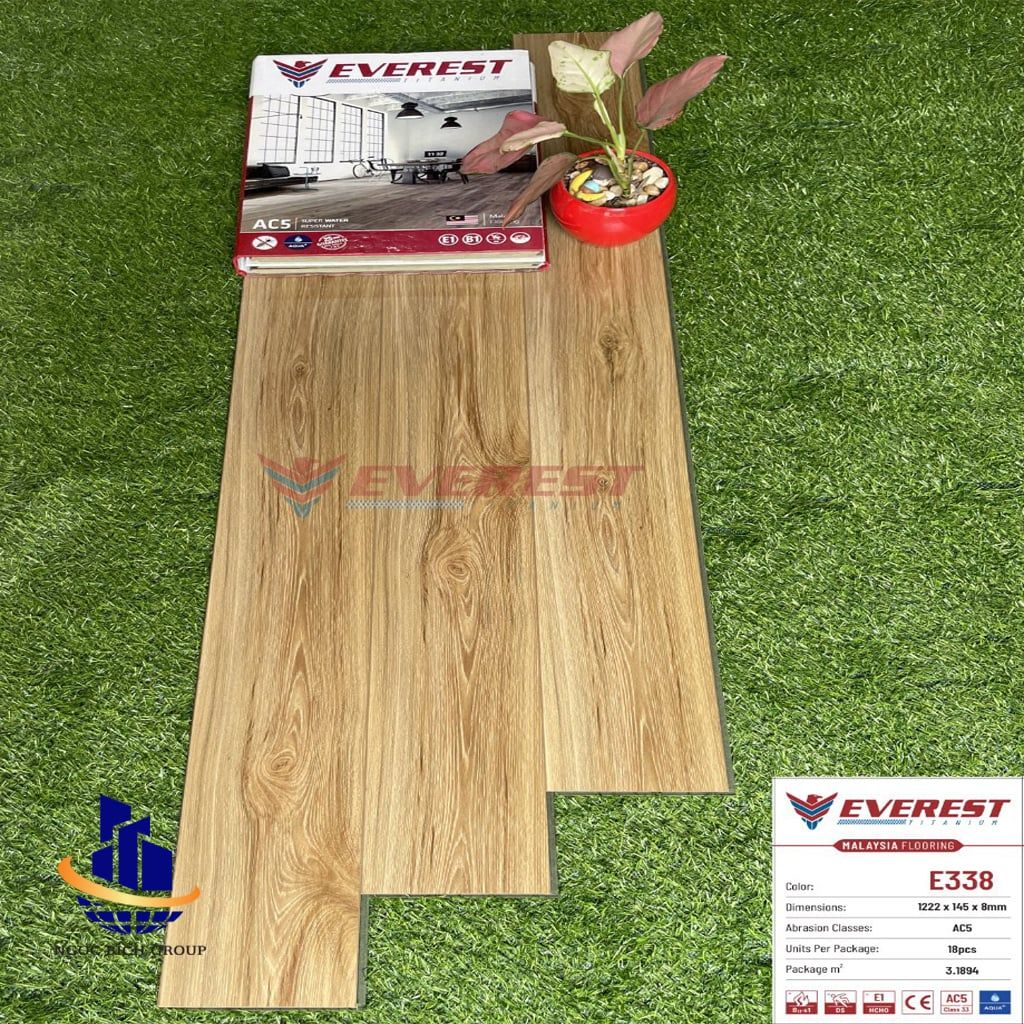 Sàn gỗ everest 8mm E318