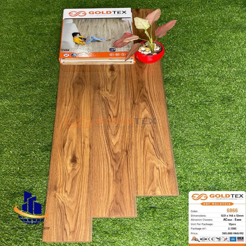 Sàn gỗ goldtex 12mm 6839
