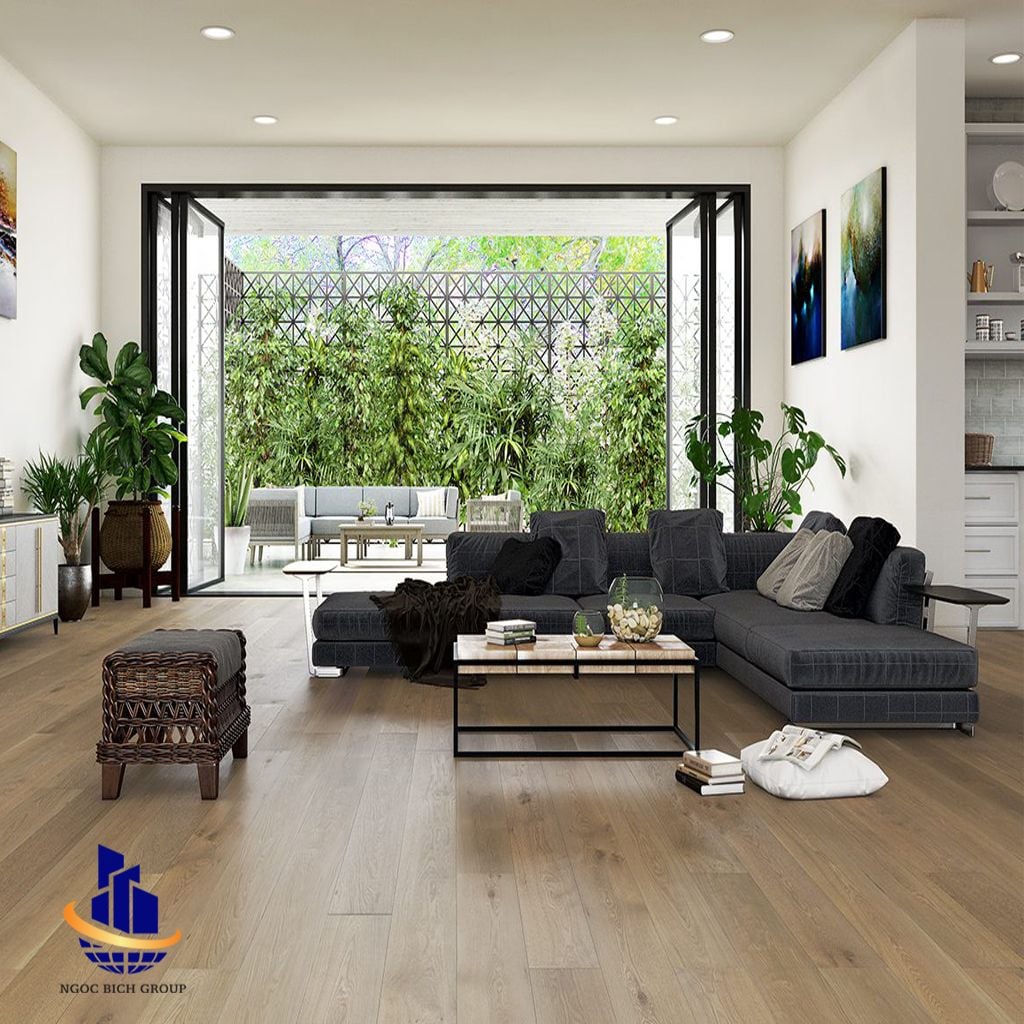 Sàn gỗ everest cốt đen 12mm E868