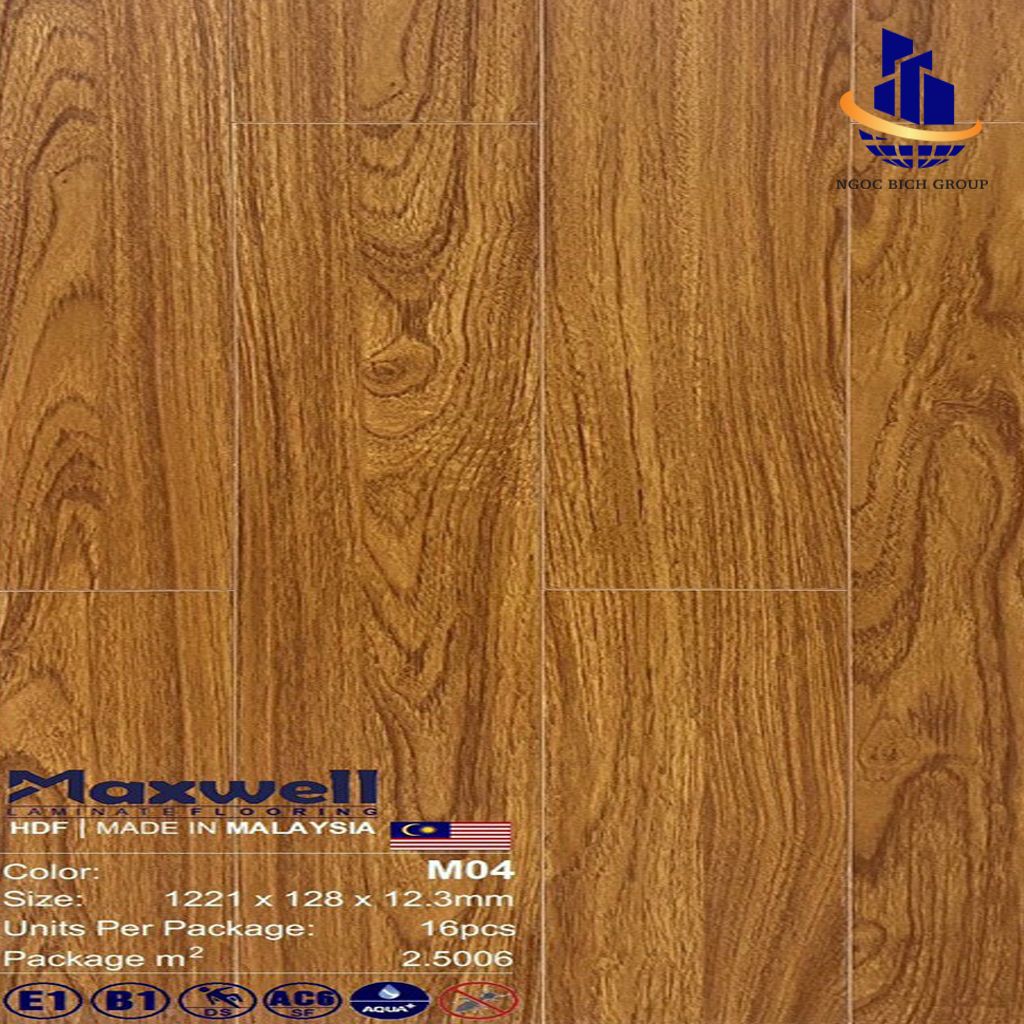 Sàn gỗ Maxwell 12mm M02