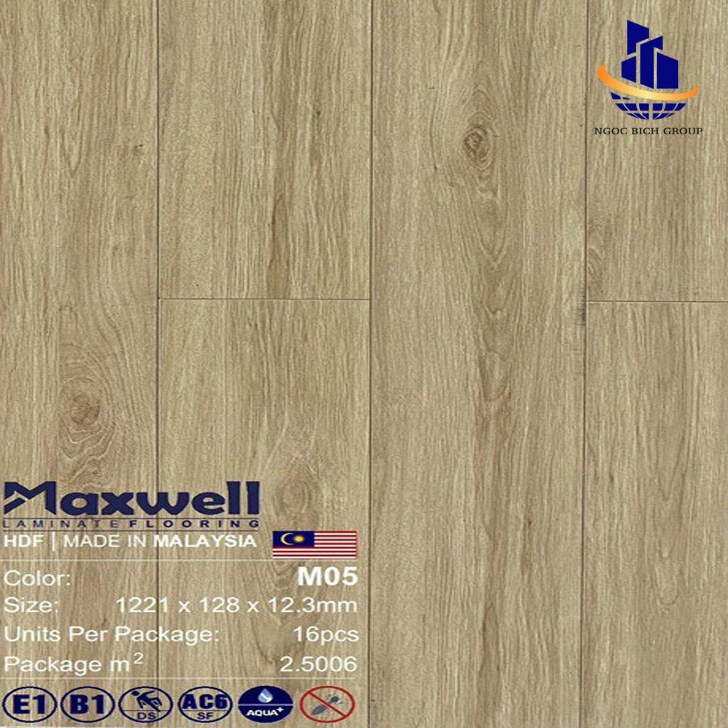 Sàn gỗ Maxwell 12mm M68