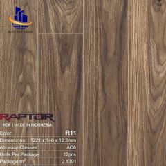 Sàn gỗ Raptor 12mm R12