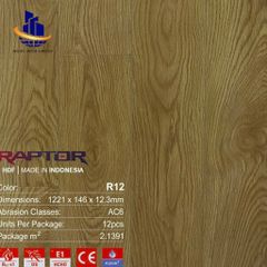 Sàn gỗ Raptor 12mm R12
