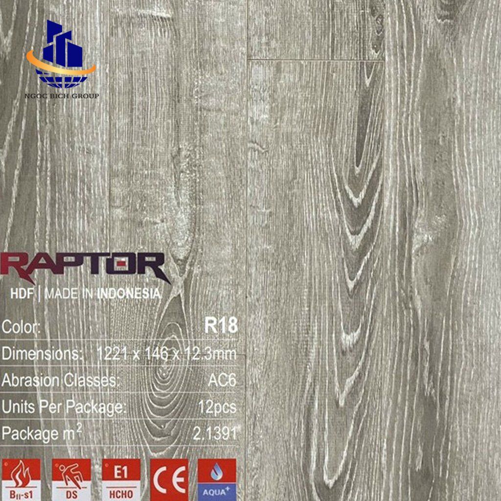 Sàn gỗ Raptor 12mm R15