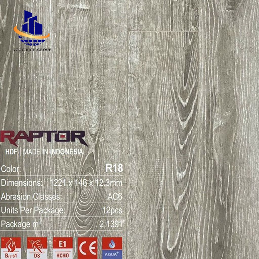 Sàn gỗ Raptor 12mm R13