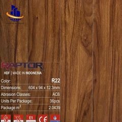 Sàn gỗ Raptor 12mm R19