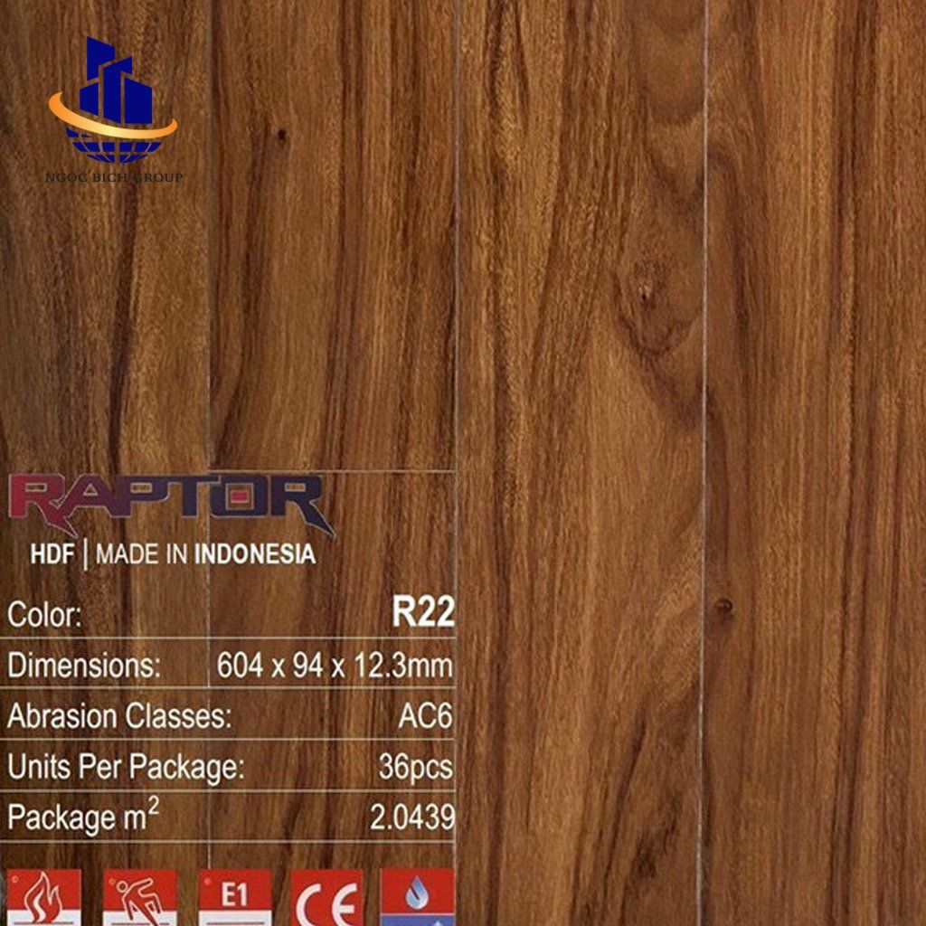 Sàn gỗ Raptor 12mm R15