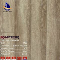 Sàn gỗ Raptor 12mm R19