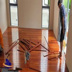 Sàn Gỗ Teak Lào (15x90x900)