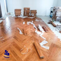 Sàn Gỗ Kaindl Xương Cá 8mm – K4439