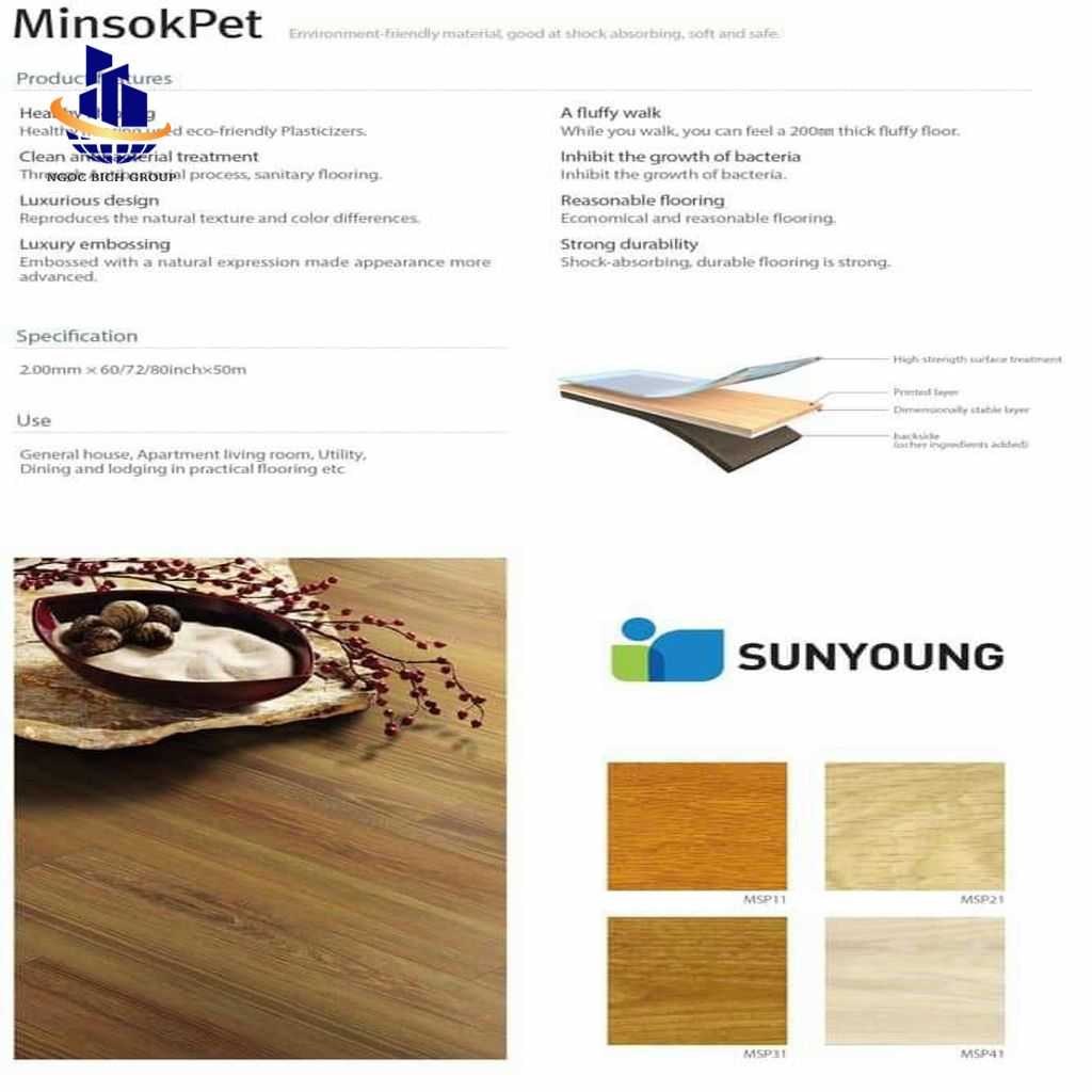 Sàn nhựa cuộn CHINYANG ER323SA-5