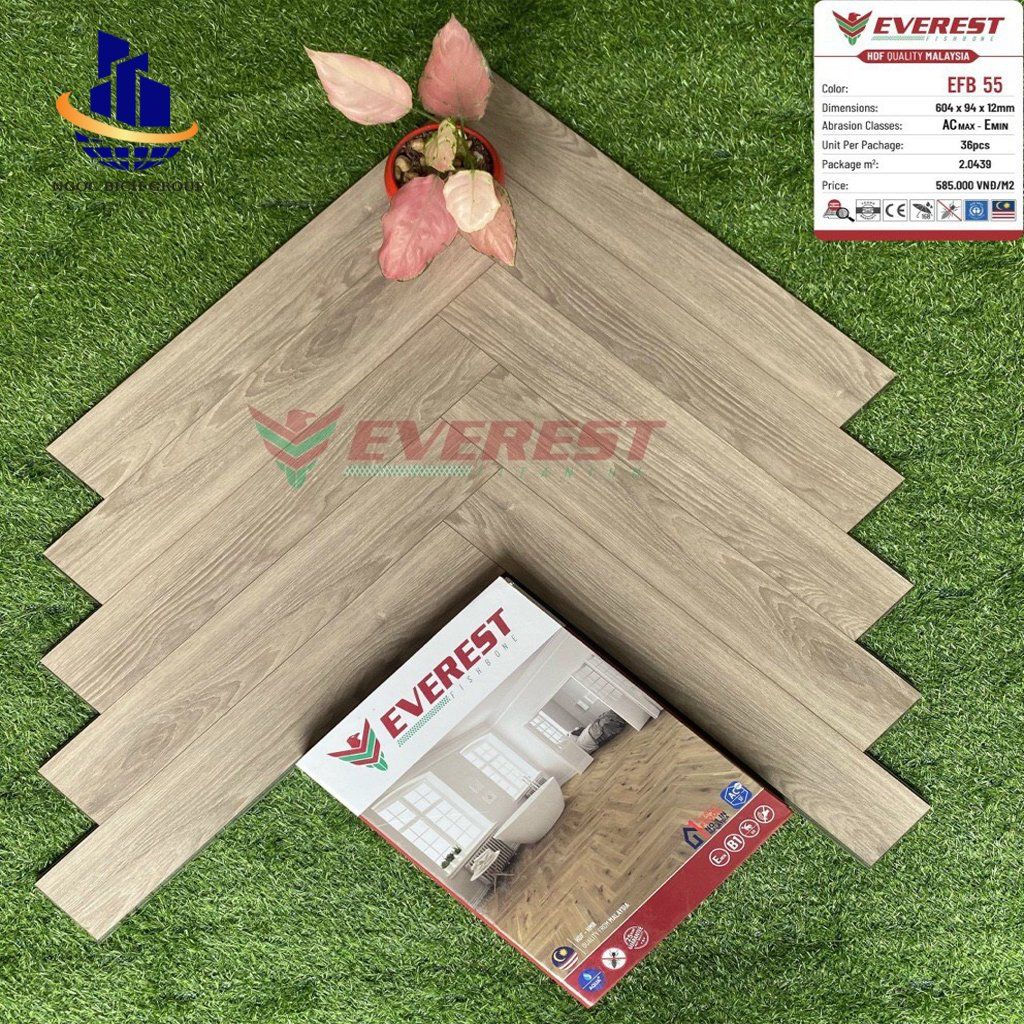 Sàn Gỗ Xương Cá Everest - EFB 33